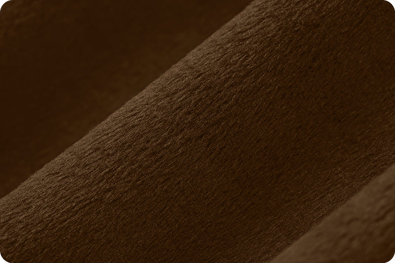 Minky Solid Cuddle® 3 Brown