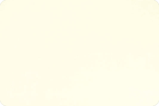 Minky Solid Cuddle® 3 Ivory