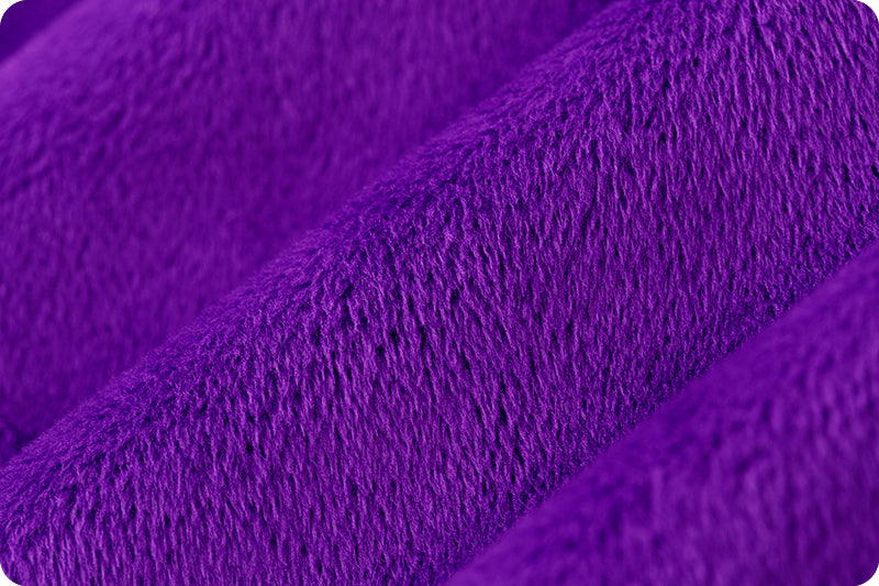 Minky Solid Cuddle® 3 Purple