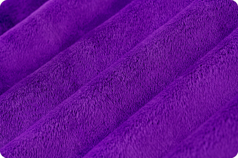 Minky Solid Cuddle® 3 Purple