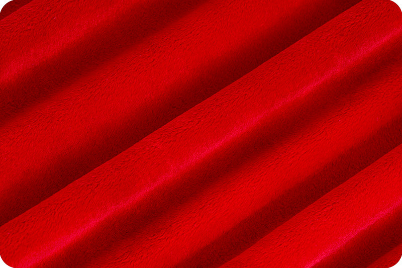 Minky Solid Cuddle® 3 Scarlet