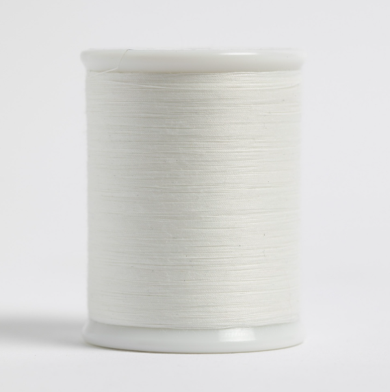 401 So Fine Polyester Thread 3-ply 50wt 550yds Snow