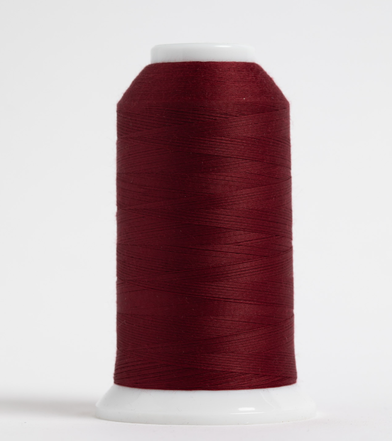 414 So Fine Polyester Thread 3-ply 50wt 3280yds Claret