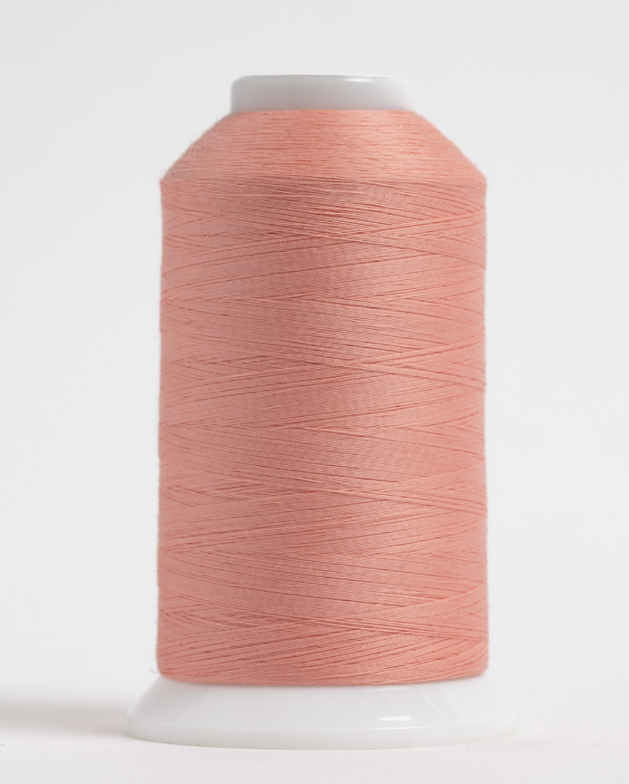 430 So Fine Polyester Thread 3-ply 50wt 3280yds Peach Tart