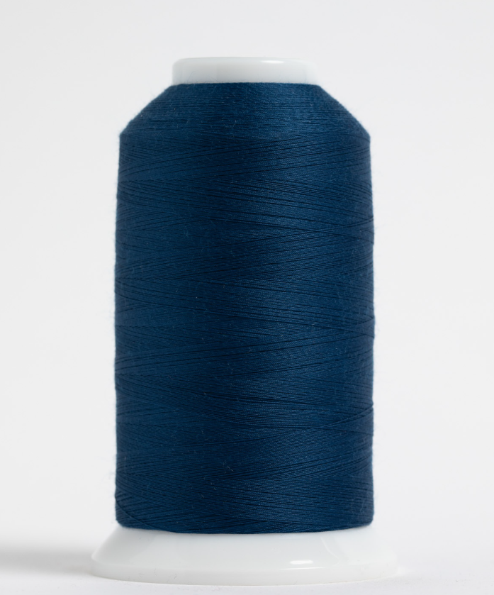 433 So Fine Polyester Thread 3-ply 50wt 3280yds Out Of The Blue