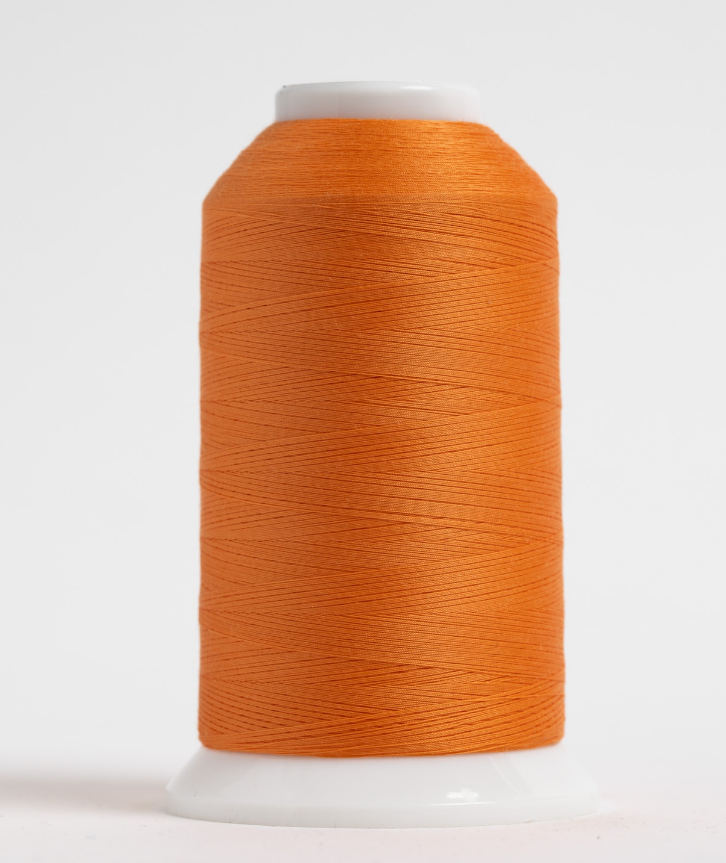 532 So Fine Polyester Thread 3-ply 50wt 3280yds Orange Julius