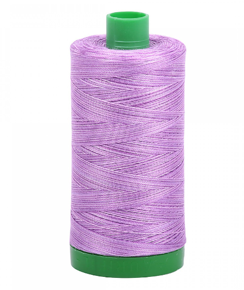 A1140-3840 Mako Cotton Embroidery Thread 40wt 1094yds Variegated Purple