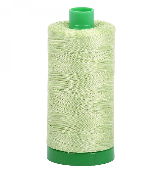 A1140-3320 Mako Cotton Embroidery Thread 40wt 1094yds Variegated Green