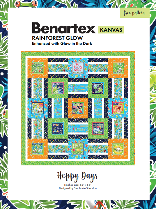 Hoppy Days Quilt Kit