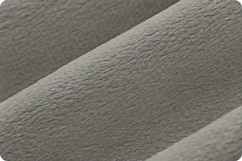 Minky Extra Wide Solid Cuddle® 3 Charcoal