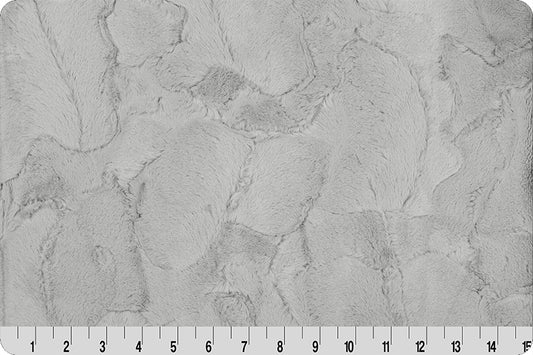 Minky Luxe Cuddle® Hide Silver