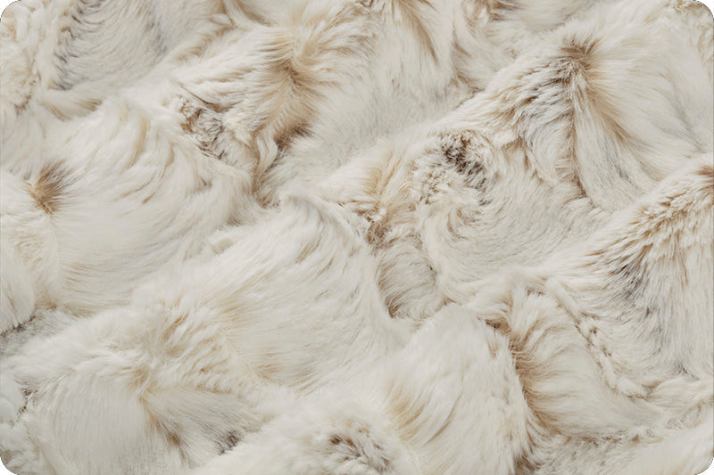 Minky Luxe Cuddle® Snowy Owl Natural