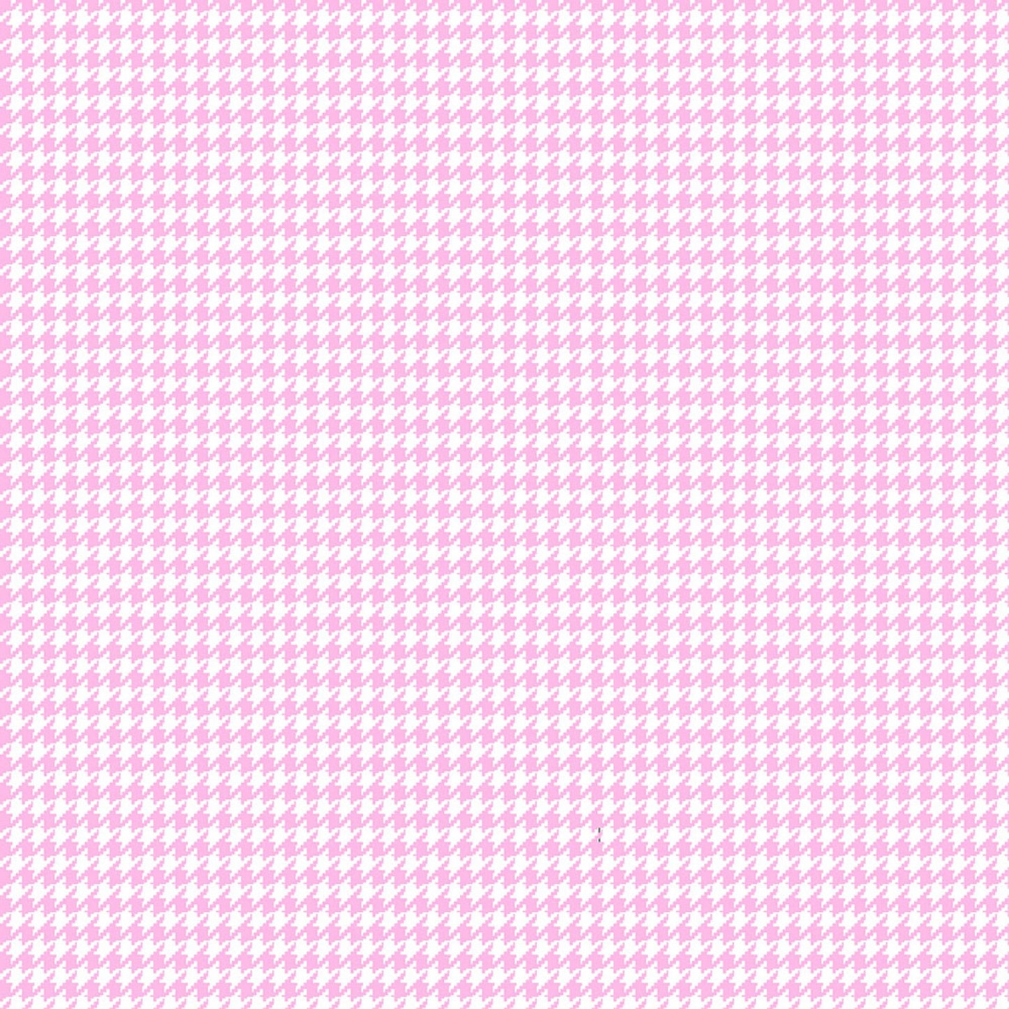 Flannel Pink Houndstooth Flannel