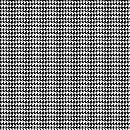 Flannel Black Houndstooth Flannel