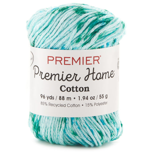 Yarn Home Cotton -45- Aquamarine Speckle