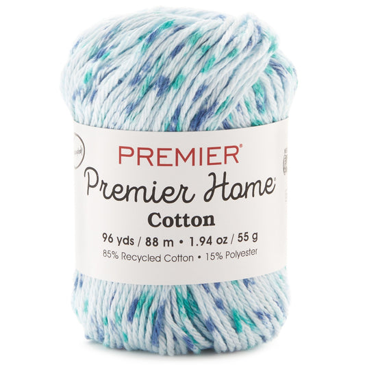 Yarn Home Cotton -50- Robin's Egg Speckle
