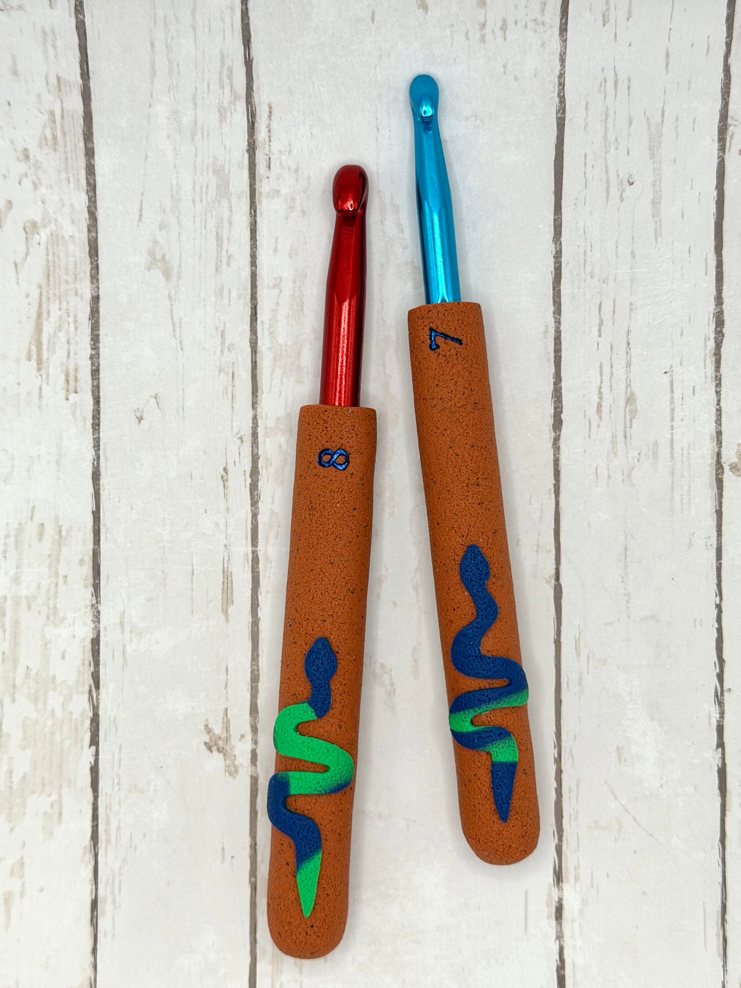 Crochet Hook Set - Snakes