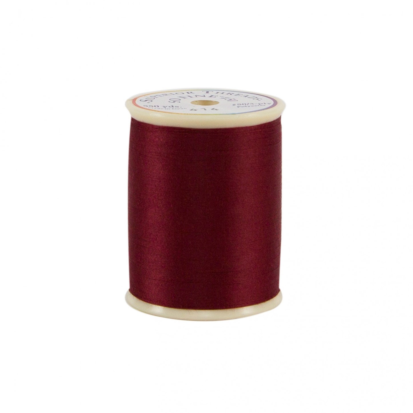 414 So Fine Polyester Thread 3-ply 50wt 550yds Claret