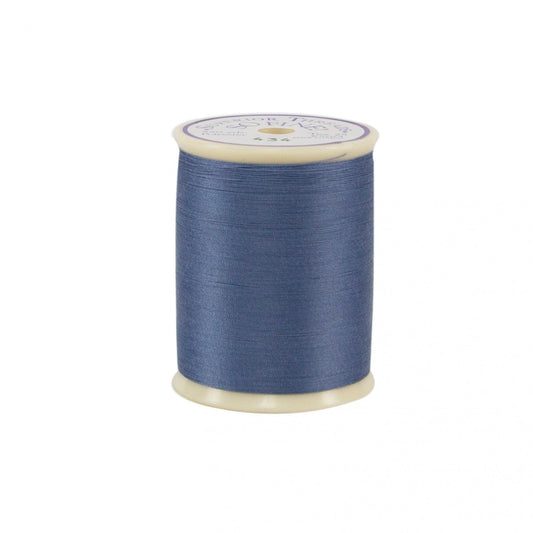434 So Fine Polyester Thread 3-ply 50wt 550yds Misty Blue