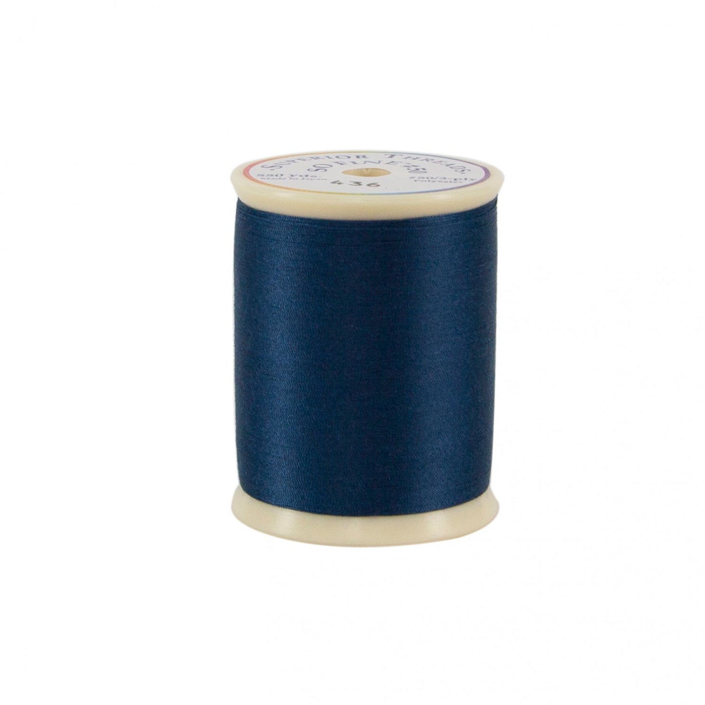 436 So Fine Polyester Thread 3-ply 50wt 550yds Midnight Harbor