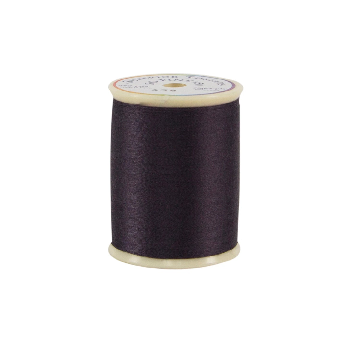 438 So Fine Polyester Thread 3-ply 50wt 550yds Mulberry