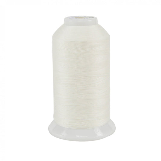 401 So Fine Polyester Thread 3-ply 50wt 3280yds Snow