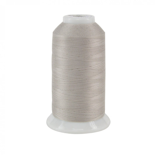 504 So Fine Polyester Thread 3-ply 50wt 3280yds Silver Screen