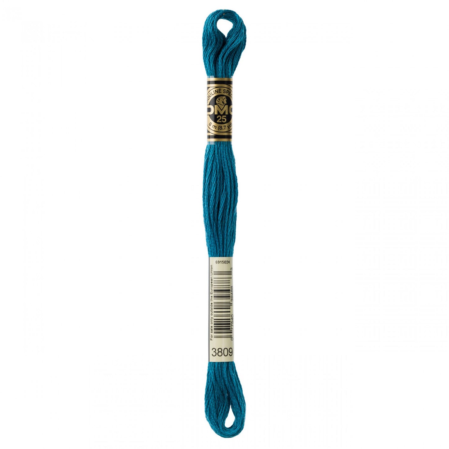 Floss 3809 Very Dark Turquoise