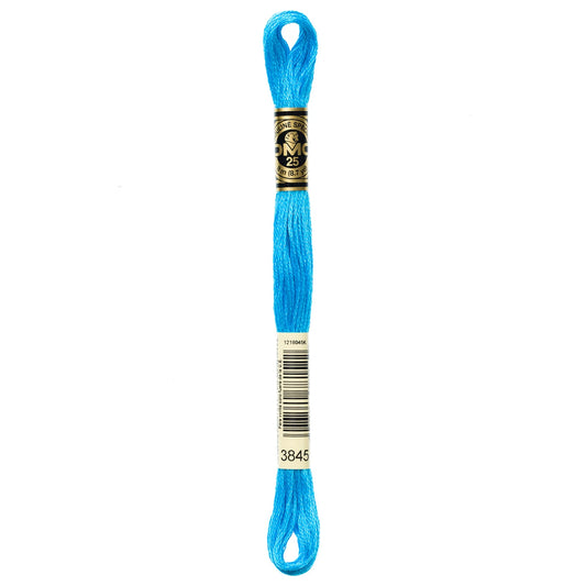 Floss 3845 Medium Bright Turquoise