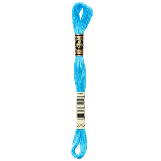 Floss 3846 Light Bright Turquoise