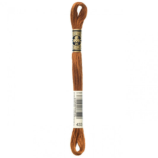 Floss 433 Medium Brown