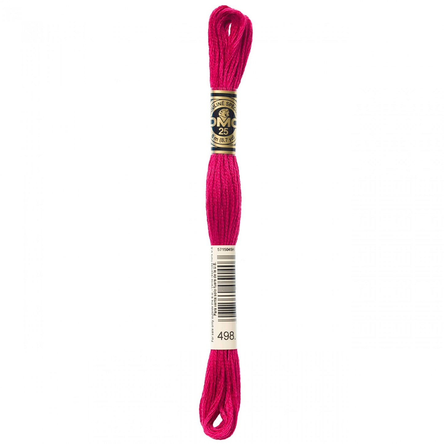 Floss 498 Dark Christmas Red