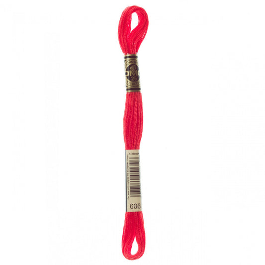 Floss 606 Bright Orange Red