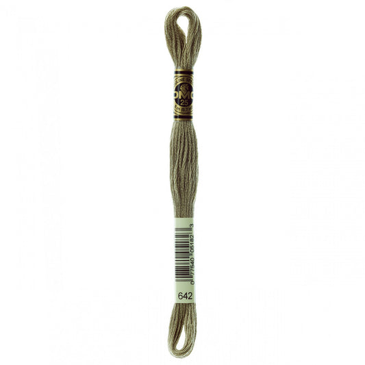 Floss 642 Dark Beige Gray