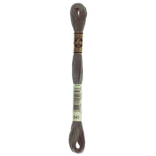 Floss 645 Very Dark Beaver Gray