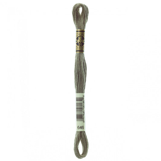 Floss 646 Dark Beaver Gray