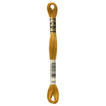 Floss 680 Dark Old Gold