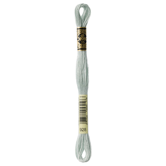 Floss 928 Very Light Grey Green