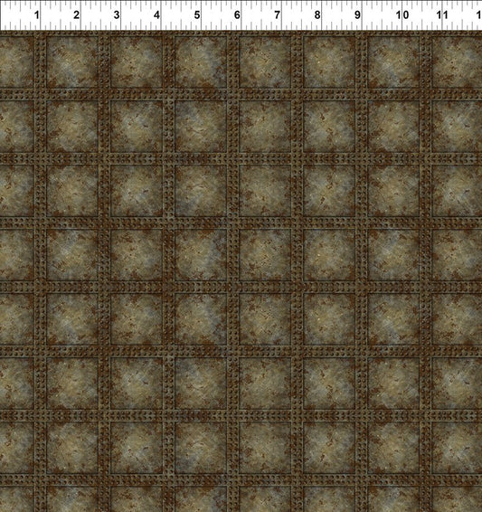 Steampunk - 12ST-1 Gray Rivets