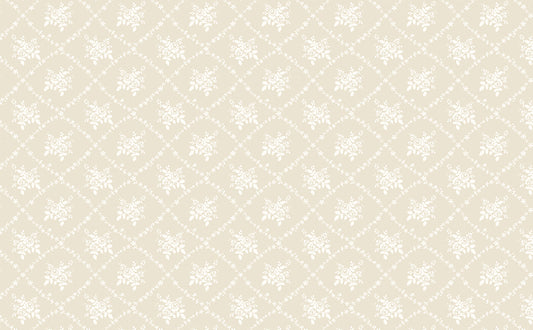 Rose Trellis Ecru - 14648-07