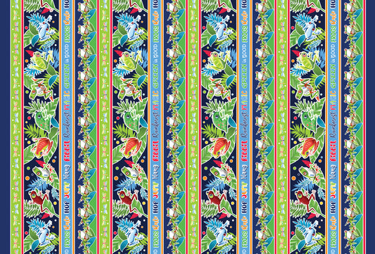 Rainforest Glow Stripe Multi