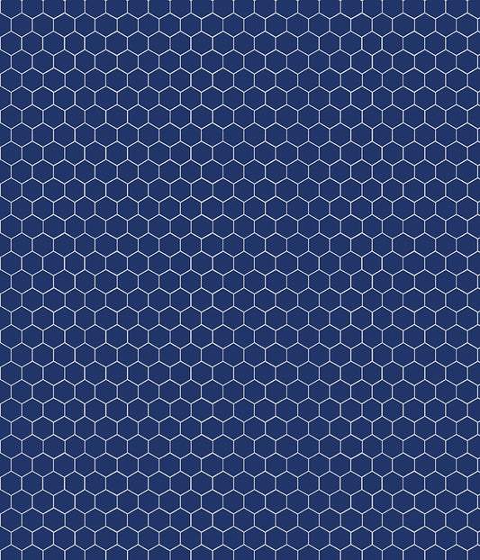 Green Acres - Chicken Wire Navy - 15340-57