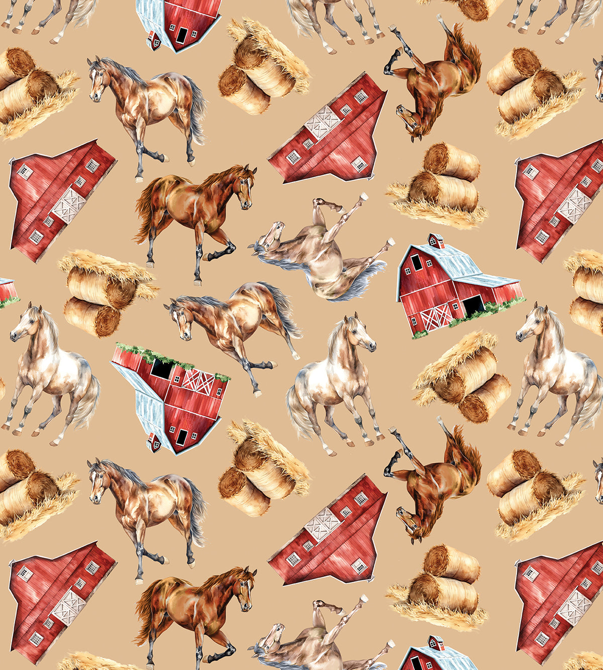 Green Acres - Horse Farm Tan - 15343-71