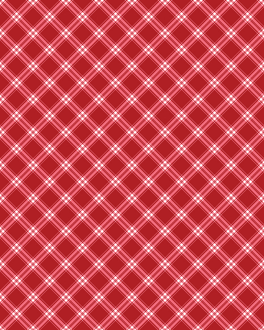 Green Acres - Farm Plaid Red - 15344-10