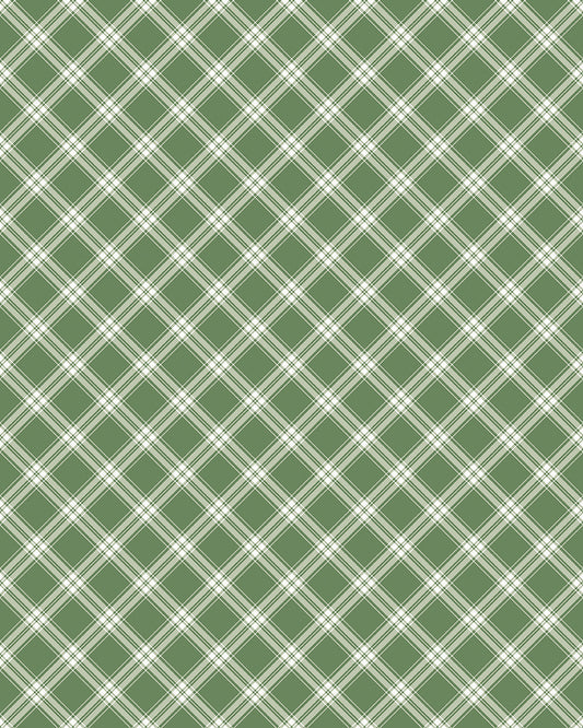 Green Acres - Farm Plaid Green- 15344-44