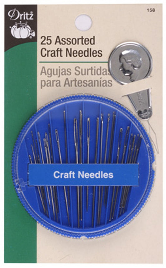 Prym Dritz Assorted Craft Needles in Dispenser 25ct