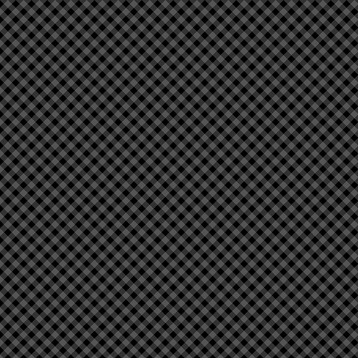 Sweet Gingham - Black - 17237-12