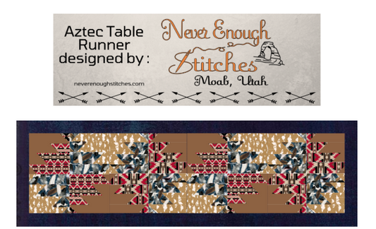 Aztec Table Runner Pattern