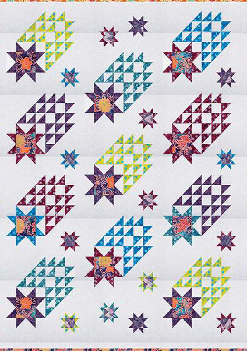 Sally Davies Star Stream Quilt Pattern