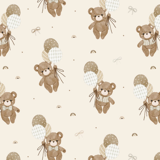 Flannel Teddy Bear's Light Adventures